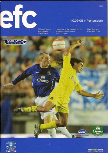 Everton FC v Portsmouth FC